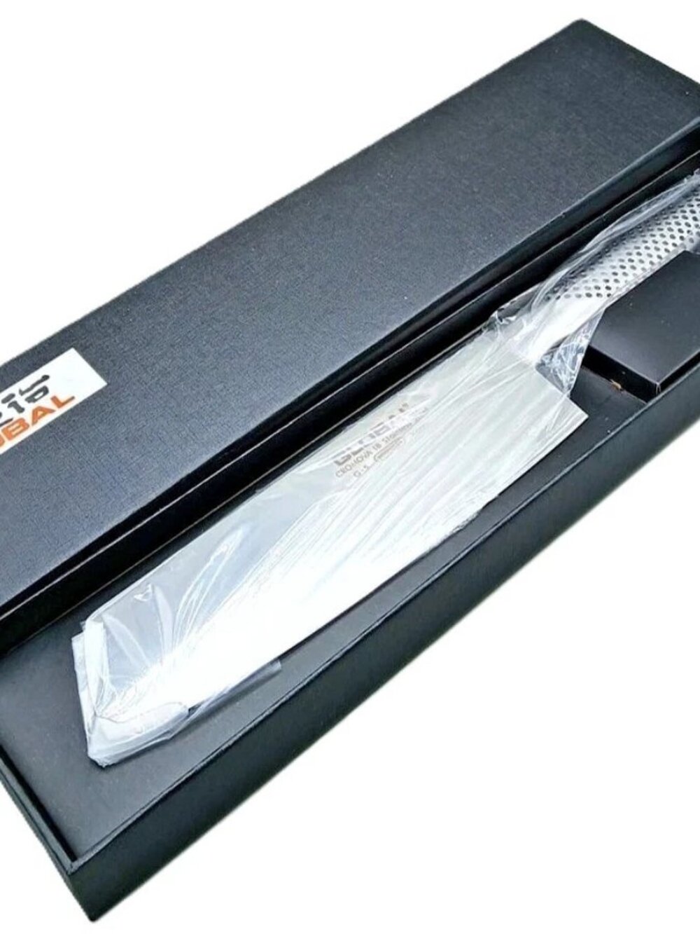 Global G5- 7" Vegetable Knife Cromova 18 Stainless Steel New in Box Chef's Knife